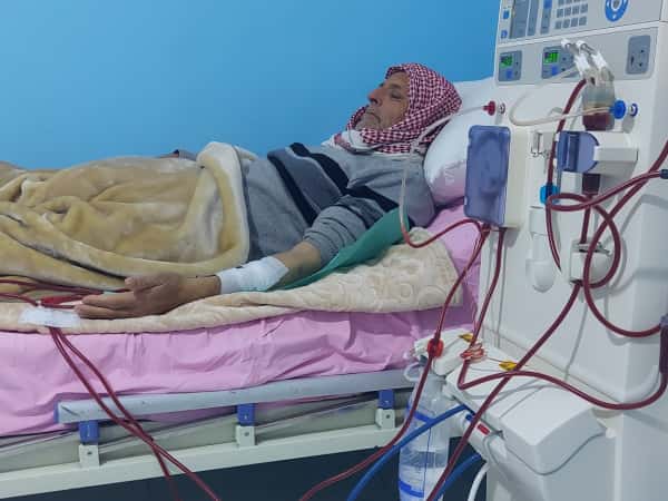 Awad is risking to lose his vision permanently!