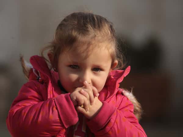 Siham is an orphan from Aleppo countryside
