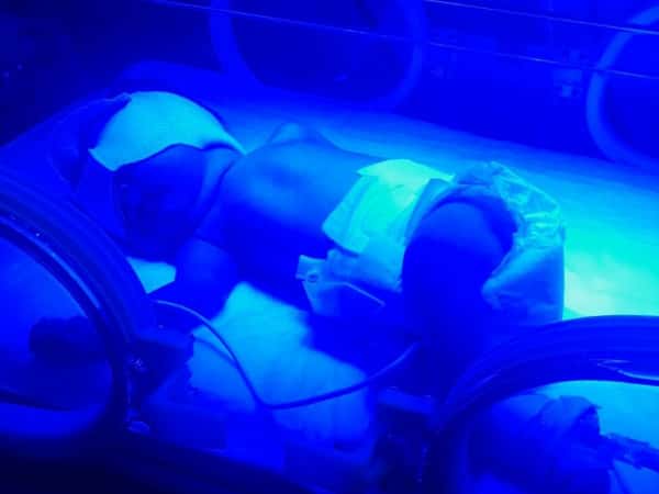 A newborn needs milk and other essentials
