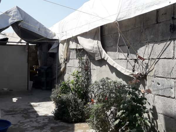 A family lives in miserable conditions