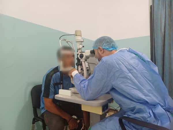 Abdul Rahman needs an eye operation.