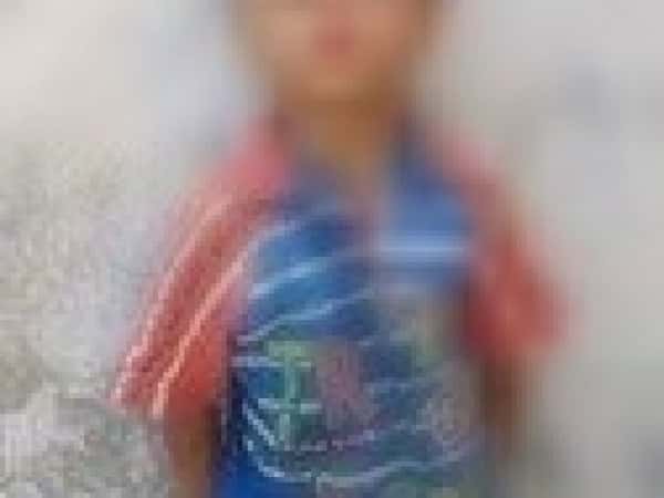 Odai, an eye patient child ...