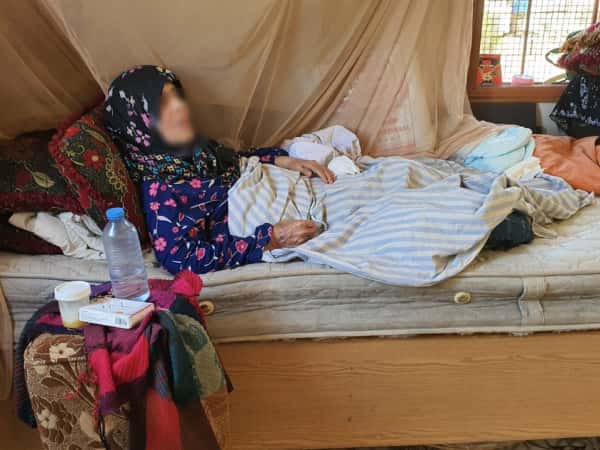 The death of the breadwinner, the loss of the daughter's vision, and then a fracture in the mother's pelvis are all things that made life difficult for Sana