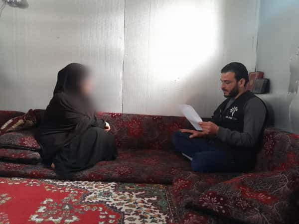 السيدة خلود تعاني من المرض والظروف المأساوية القاسية