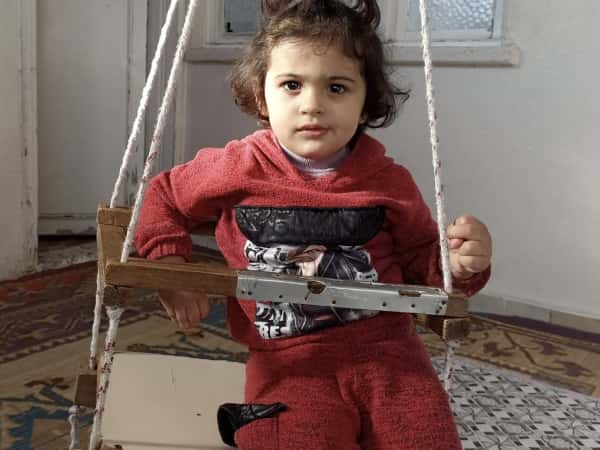 Amal is a child orphaned by the earthquake.