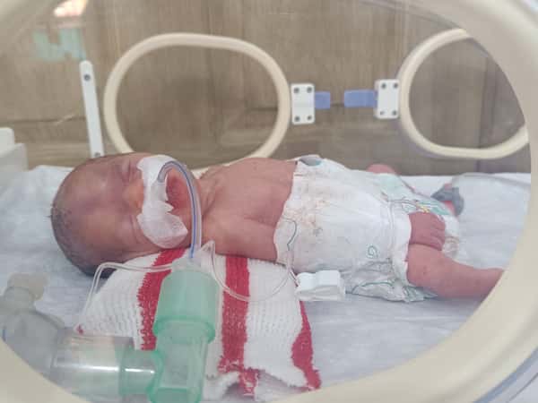 Your help is an opportunity to save newborn baby girl Qamar.