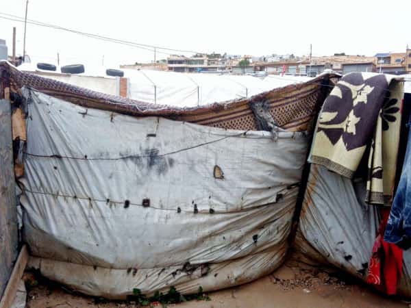 Tammam's family lives in a tent in hard living conditions!