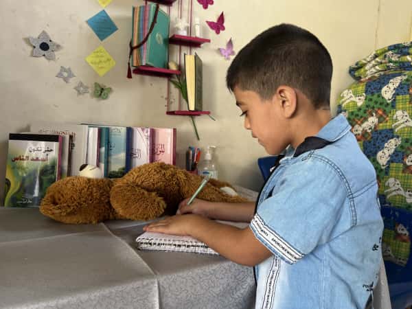 Muhammad is an orphan from Idlib