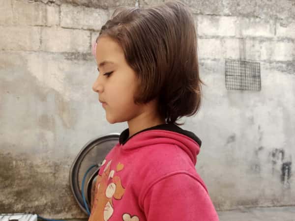 Raneem is an orphan girl without a breadwinner