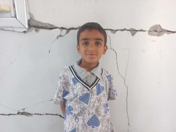 Omar is an orphan kid from Gaza
