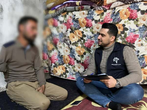 He is surrounded by worries on every side!