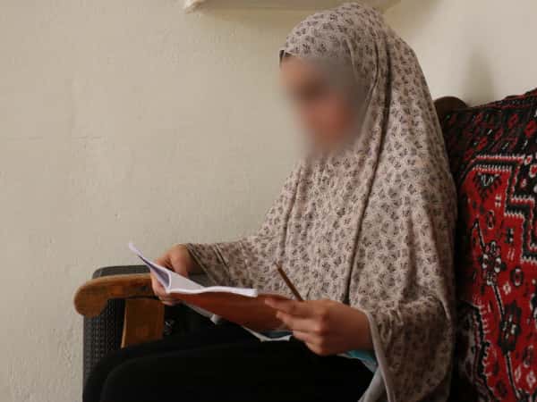 Farah is a child from Idlib city