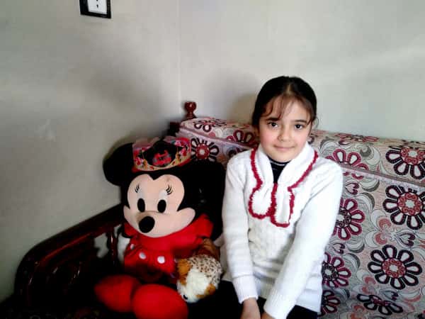 Areej is an orphan child who needs your support.