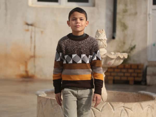 Ahmed, an orphan from Aleppo