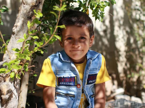 Muhammad is an orphan child who needs your support.