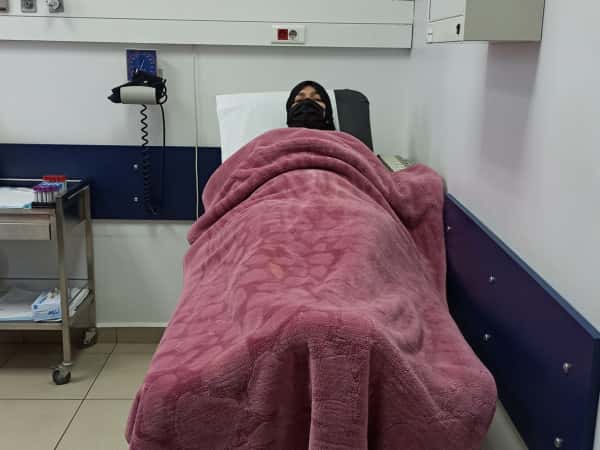 مريضه بحاجة عملية مستعجلة