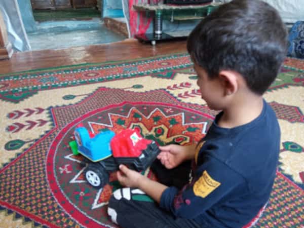 Muhammad Bilal is an orphan from Idlib