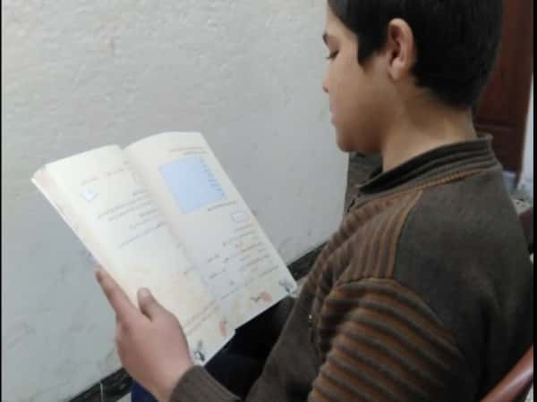 Ammar is an orphan child from Idlib