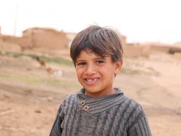 Khalil is an orphan from Raqqa