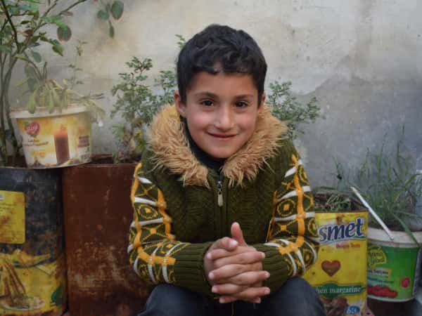 Saleh is an orphan child who needs your support