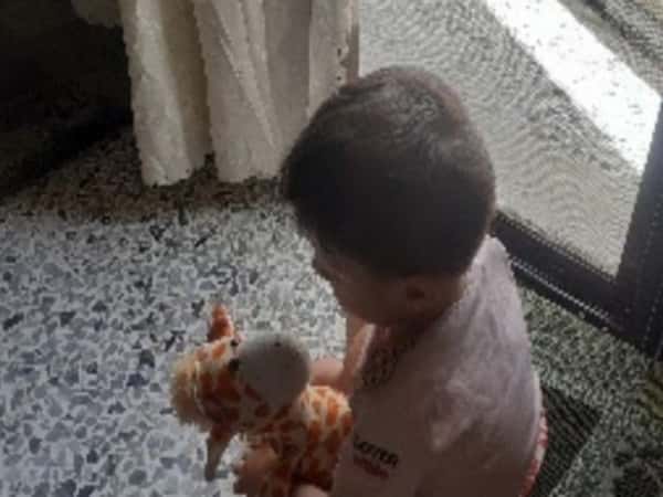 Abdullah is an orphan child from Idlib.