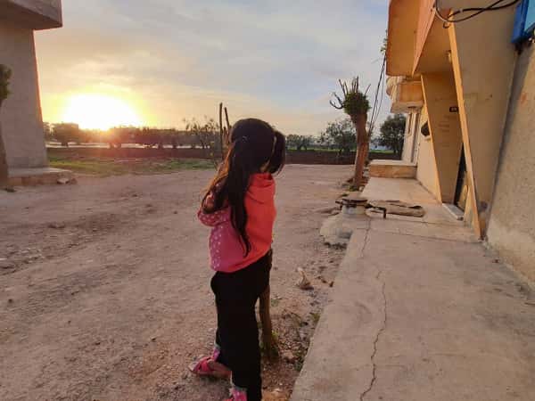 Hadeel is a girl from Homs