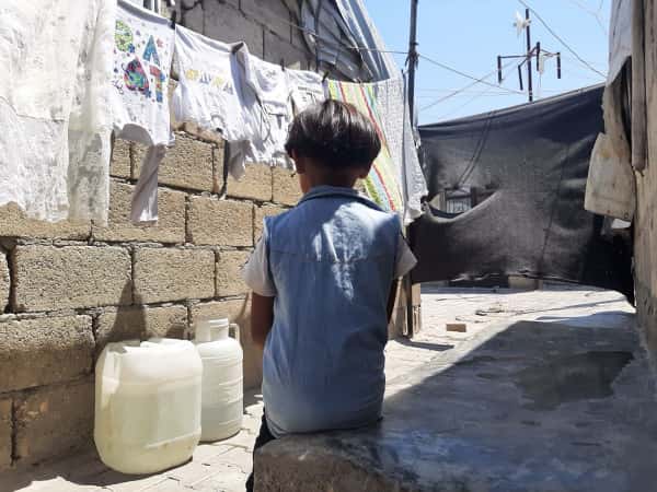 Sabah is an orphan from Aleppo