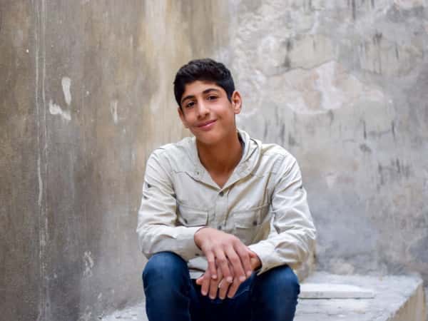 قصي يتيم من حلب