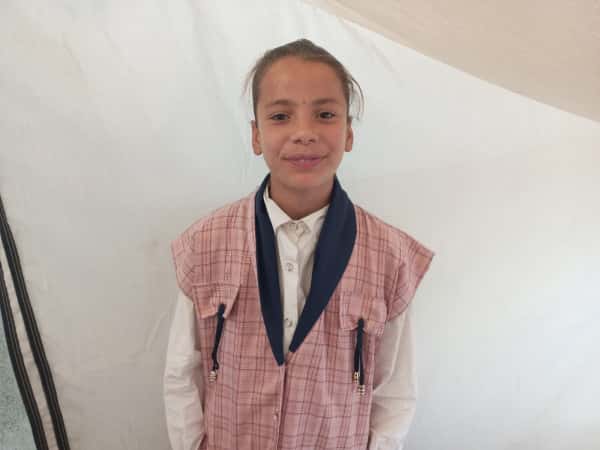 Layla is an orphan girl from Gaza.