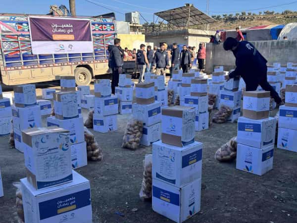 حملة طرود غذائية - رمضان 2025