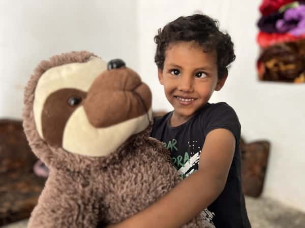 Ibrahim, an orphan suffers displacement and orphanhood