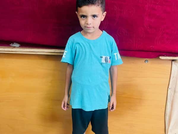 Jad is an orphan child from Gaza in need of sponsorship