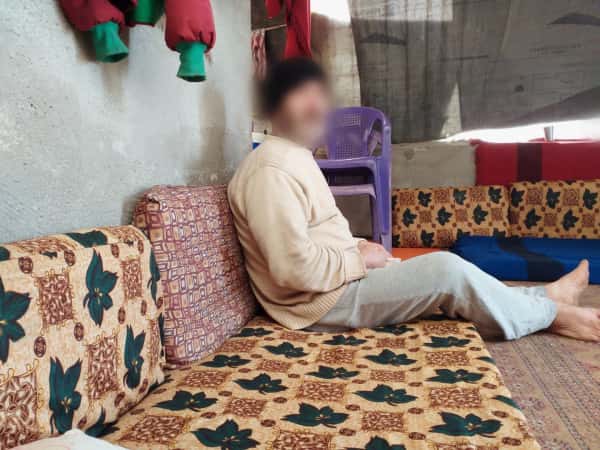 A family suffering tragic conditions