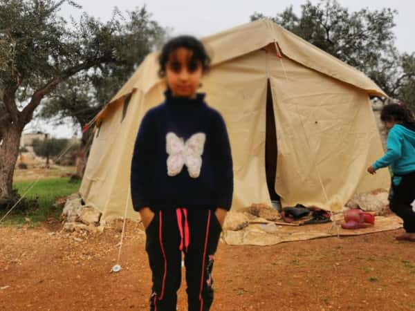 11 people are in need of a new tent!