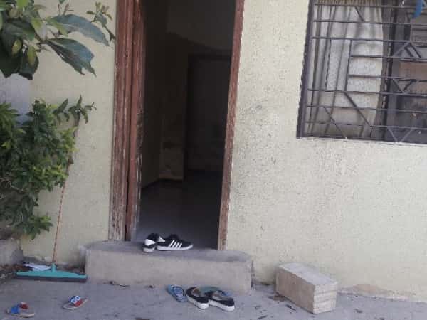 A family that are threatened to be evicted