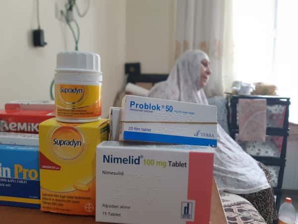 Rouaida is an elderly woman who needs help
