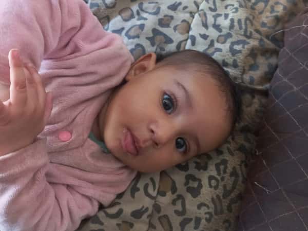 Little Sela is an orphan from Gaza.