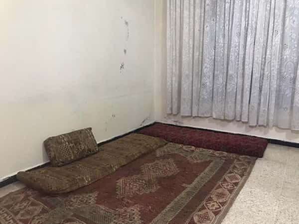A widow was displaced with her son to live in dire conditions