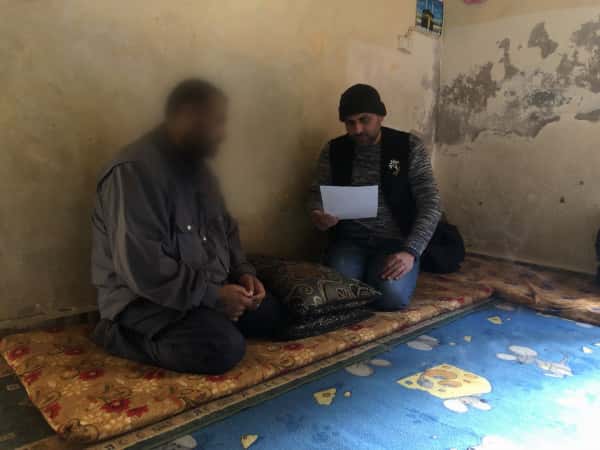 Mandil lives hard living conditions.
