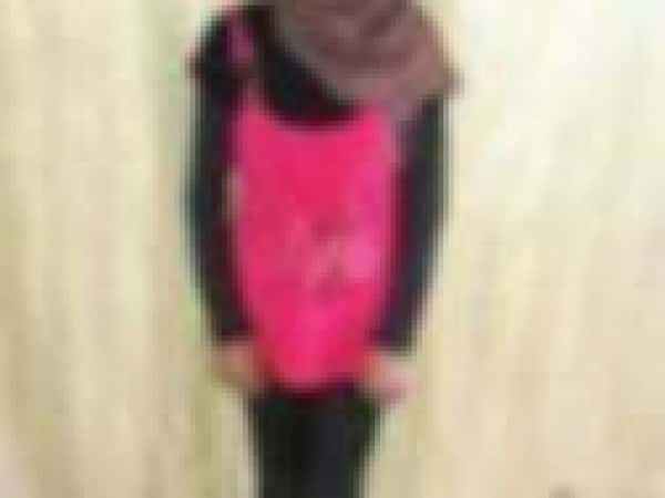 Child with a cancerous mass
