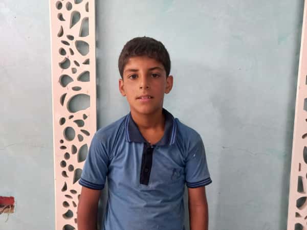 Be a hope for Osama, an orphan from Gaza.