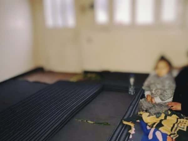 A woman lives tough life conditions!