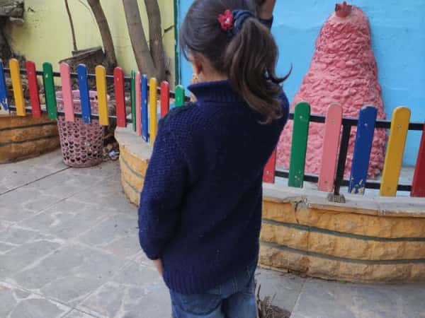 Aisha- An Orphan Child from Idlib Countryside