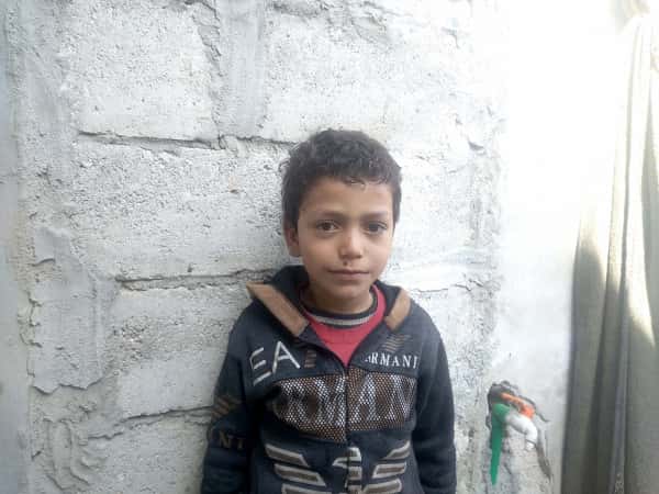 Abdulhamid - an orphan from Aleppo