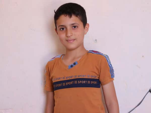 Ayman - an orphan from Idlib
