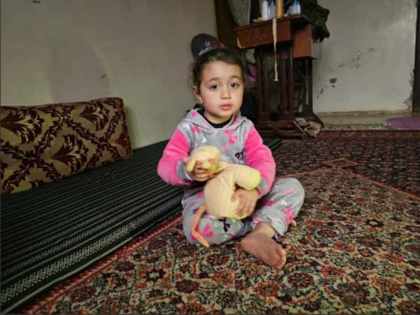 A mother and child without a breadwinner