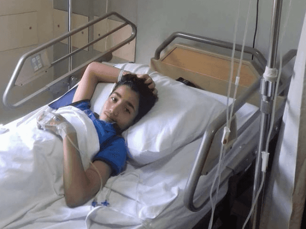 Child needing medical tests and treatment
