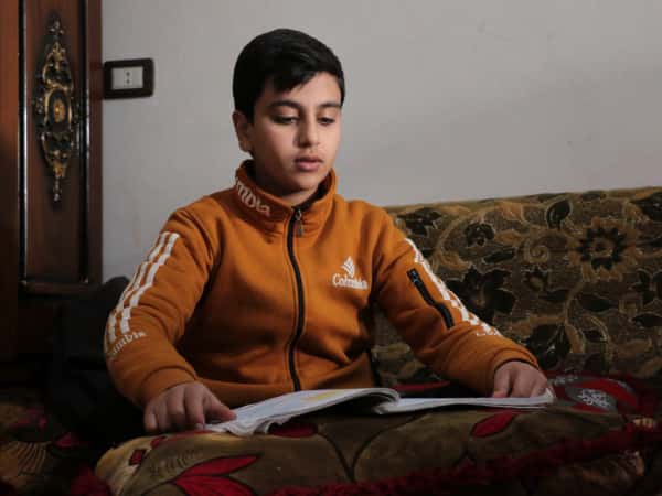 Hasan is an orphaned boy needs support