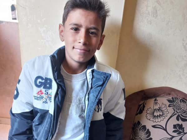 Mustafa, ein Kind aus Gaza.