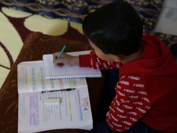Mustafa, an orphan from Aleppo!